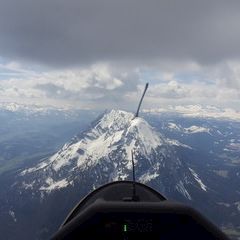 Flugwegposition um 11:45:47: Aufgenommen in der Nähe von Stainach, Österreich in 2391 Meter